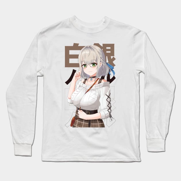 Hololive JP - Shirogane Noel Long Sleeve T-Shirt by naderu